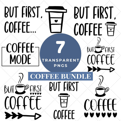 Coffee SVG Bundle | Coffee PNG SVG Paige Cole Studio 