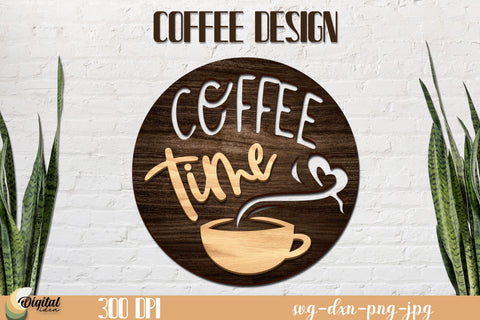 Coffee SVG Bundle. Coffee Sign Laser Cut. Hot Cocoa Sign SVG SVG Evgenyia Guschina 