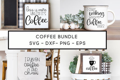 Coffee SVG Bundle | Coffee Signs + Mug Designs SVG So_Fontsy_VIP 