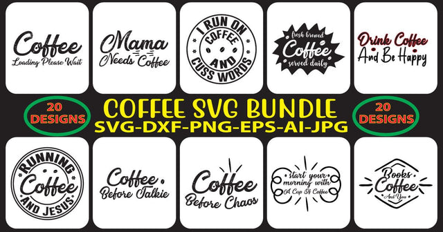 COFFEE-SVG-BUNDLE SVG Syaman 