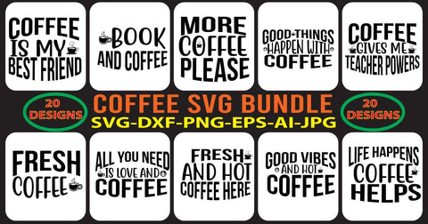 COFFEE-SVG-BUNDLE SVG Syaman 