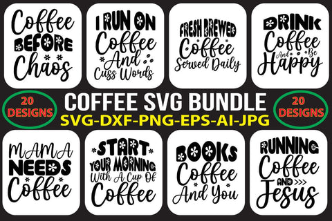 COFFEE-SVG-BUNDLE SVG Syaman 