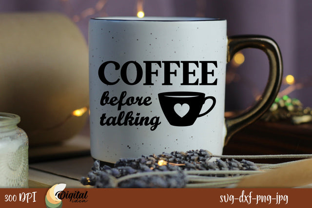 Coffee SVG. Coffee Quote. Coffee Design SVG SVG Evgenyia Guschina 