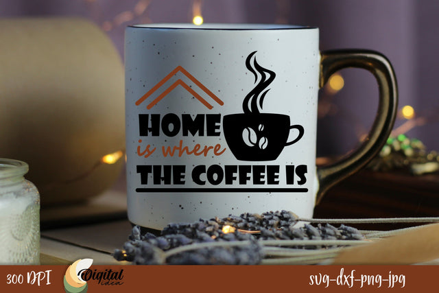 Coffee SVG. Coffee Quote. Coffee Design SVG SVG Evgenyia Guschina 