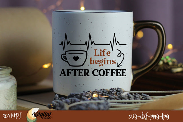 Coffee SVG. Coffee Quote. Coffee Design SVG SVG Evgenyia Guschina 