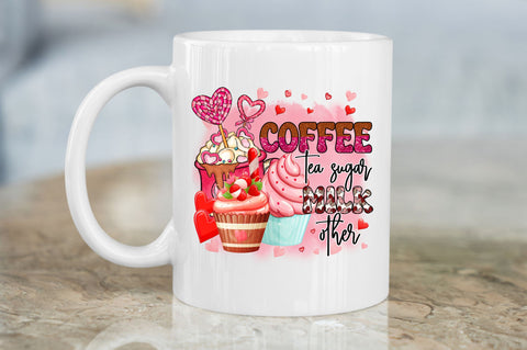 Coffee tea sugar PNG Design Sublimation Regulrcrative 