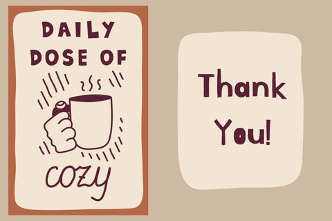 Coffee & Tea Vintage Sketch Posters Digital Pattern Rin Green 