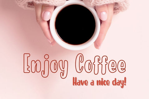 Coffee Time Font AnningArts Design 