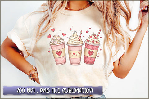 Coffee Valentine Sublimation Clipart Sublimation Shetara Begum 