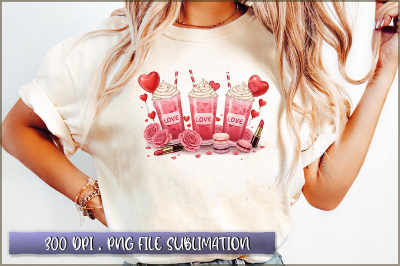 Coffee Valentine Sublimation Clipart Sublimation Shetara Begum 