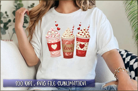 Coffee Valentine Sublimation Clipart Sublimation Shetara Begum 