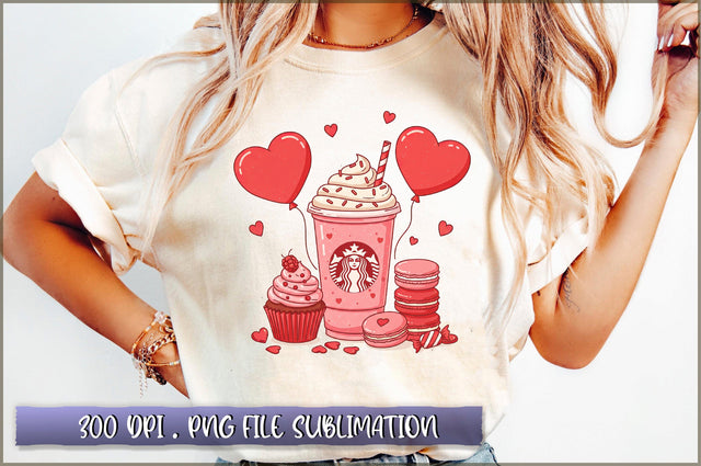 Coffee Valentine Sublimation Clipart Sublimation Shetara Begum 