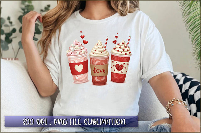 Coffee Valentine Sublimation Clipart Sublimation Shetara Begum 