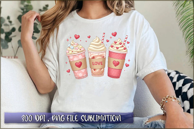 Coffee Valentine Sublimation Clipart Sublimation Shetara Begum 