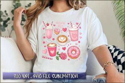 Coffee Valentine Sublimation Clipart Sublimation Shetara Begum 
