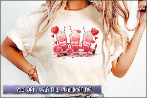 Coffee Valentine Sublimation Clipart Sublimation Shetara Begum 