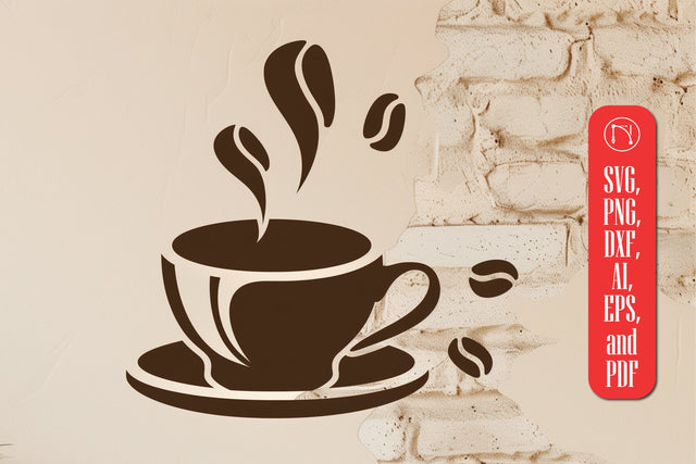 Coffee Wall Decor Laser Cut SVG design SVG MD JOYNAL ABDIN 