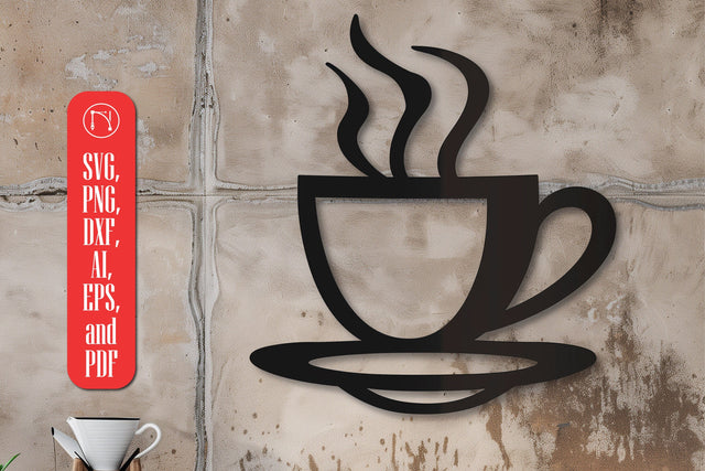Coffee Wall Decor Laser Cut SVG design SVG MD JOYNAL ABDIN 