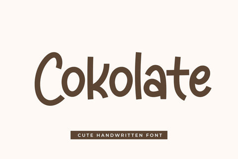 Cokolate Font Abo Daniel Studio 
