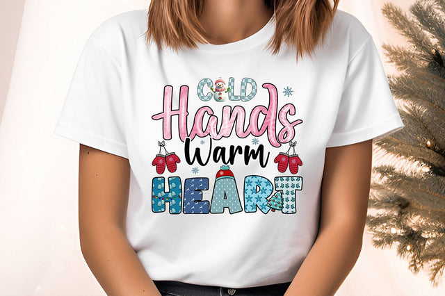 Cold hands warm heart PNG Design Sublimation Designangry 