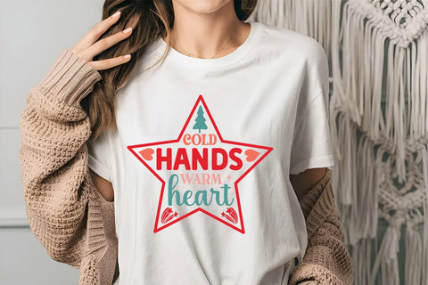 Cold hands warm heart SVG Angelina750 