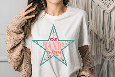 Cold hands warm heart SVG Angelina750 