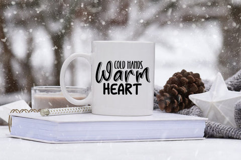 Cold hands warm heart SVG Design SVG Designangry 