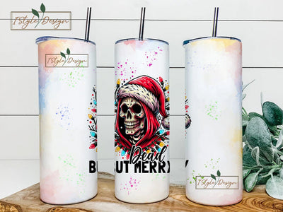 Cold Like My Soul 20 oz Skinny Tumbler Wrap Sublimation Design Digital Download PNG Sublimation iStyleDesign 