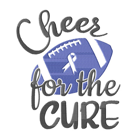 Colon Cancer Embroidery Designs Bundle - 24 Designs, Colon Cancer Awareness Embroidery Patterns, Blue Awareness Ribbon PES Files Embroidery/Applique DESIGNS HappyDesignStudio 