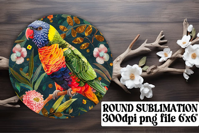Color Burst Bird Sublimation Pack Sublimation afrosvg 