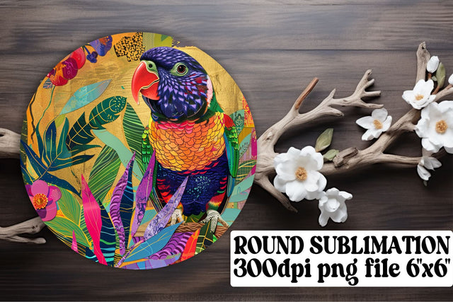 Color Burst Bird Sublimation Pack Sublimation afrosvg 