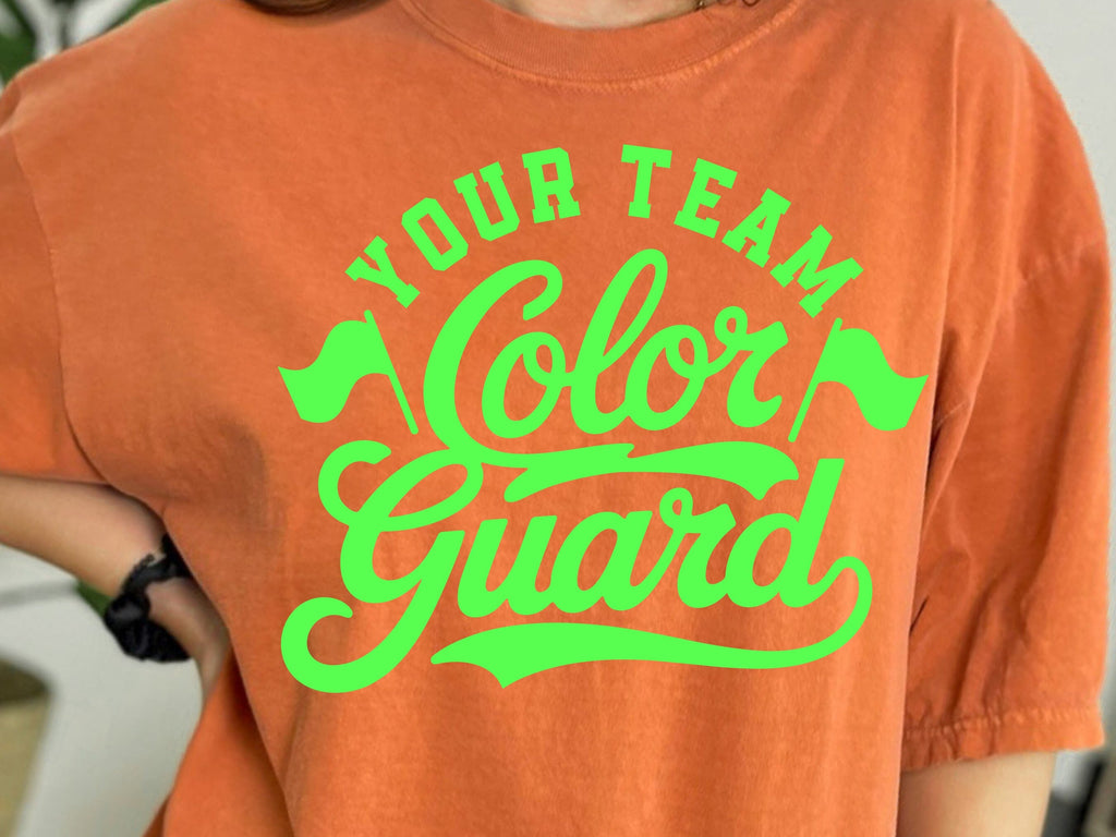Color Guard Team, Custom Svg Design - So Fontsy