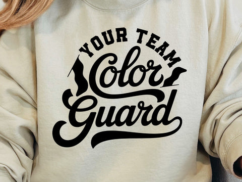 Color Guard Team, Custom Svg Design SVG DesignDestine 