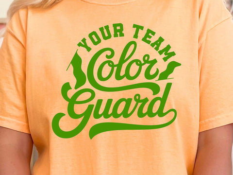Color Guard Team, Custom Svg Design SVG DesignDestine 