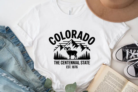 Colorado The Centennial State Est. 1876 SVG Angelina750 