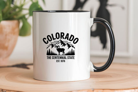 Colorado The Centennial State Est. 1876 SVG Angelina750 