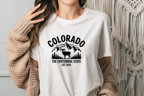 Colorado The Centennial State Est. 1876 SVG Angelina750 