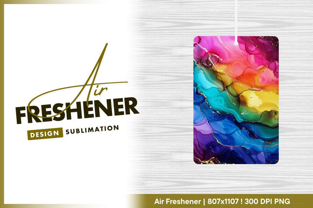 Colorful alcohol ink art with gold accents Sublimation Regulrcrative 
