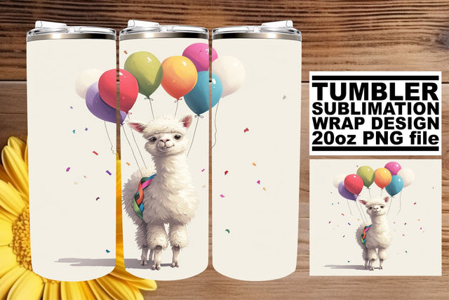 Colorful Animal Adventure: Sublimation Tumbler Wrap Sublimation afrosvg 