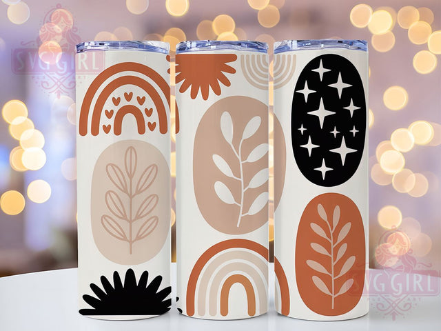 Colorful Boho Pastel Rainbow Tumbler, Colorful Bohemian Cup, 20Oz Tumbler Wrap, Sublimation Rainbow Design, Pastel Boho Drinkware, Hippie Style Tumbler, Rainbow Boho Mug Wrap Sublimation SvggirlplusArt 