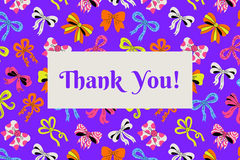 Colorful Bows Holiday Seamless Pattern Digital Pattern Rin Green 