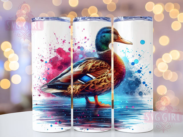 Colorful Canada Goose 20oz Tumbler Wrap Sublimation Design, Straight Tapered Tumbler Wrap, Goose Tumbler Png, Instant Digital Download Sublimation SvggirlplusArt 