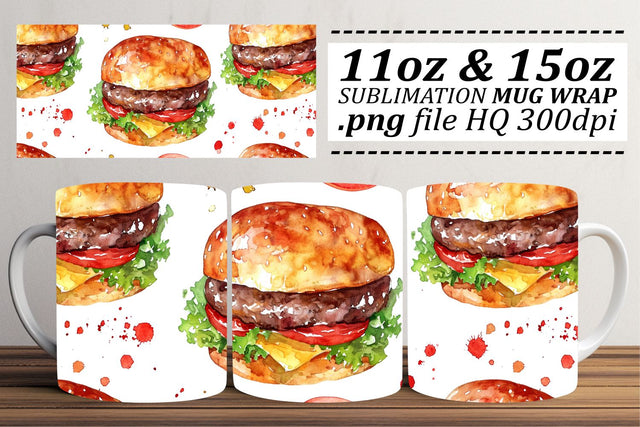 Colorful Cuisine Pattern Wrap Sublimation afrosvg 