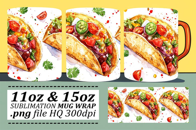 Colorful Culinary Creations Sublimation Art Sublimation afrosvg 