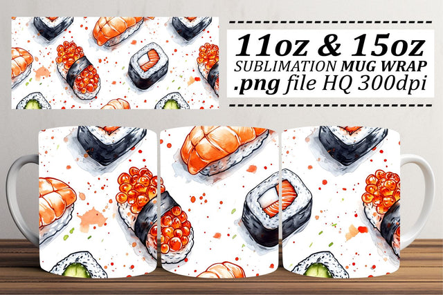 Colorful Culinary Creations Sublimation for Mugs Sublimation afrosvg 