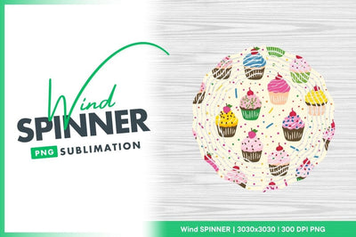 Colorful cupcake seamless pattern sweet treats theme Sublimation Regulrcrative 