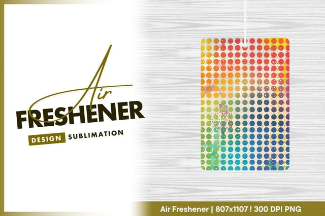 Colorful Dot Pattern with Gradient Color Circles on Textured Background Sublimation Regulrcrative 