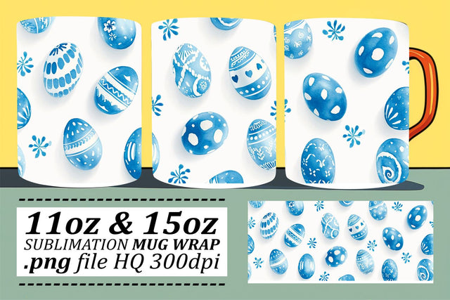 Colorful Easter Bunny Decor | Spring Sublimation 11oz 15oz Sublimation afrosvg 