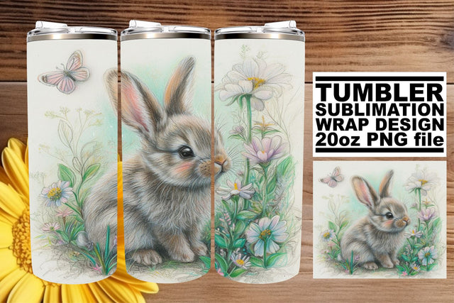 Colorful Easter Rabbit Sublimation Delights Sublimation afrosvg 