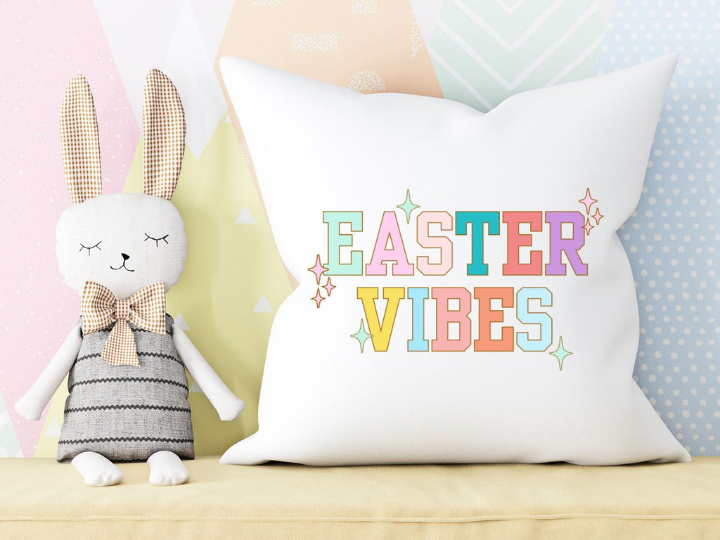 Colorful Easter Vibes SVG PNG EPS DXF | VIP Extended Use License - So ...